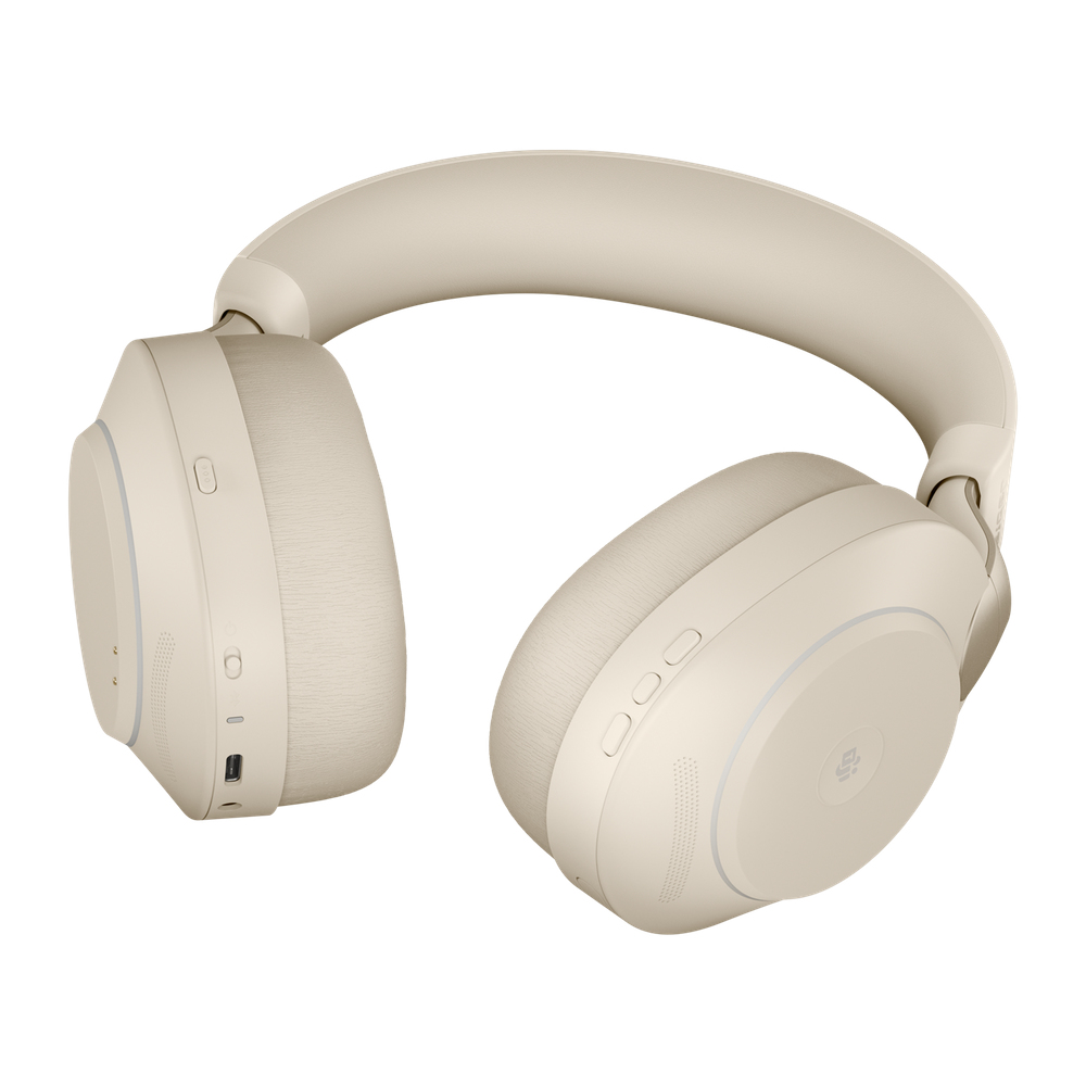 Jabra Evolve2 85 MS Duo blanc + Link 380a + base chargeur