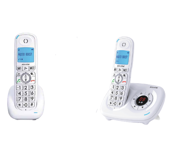 Téléphones sans-fil pack DUO avec répondeur Alcatel