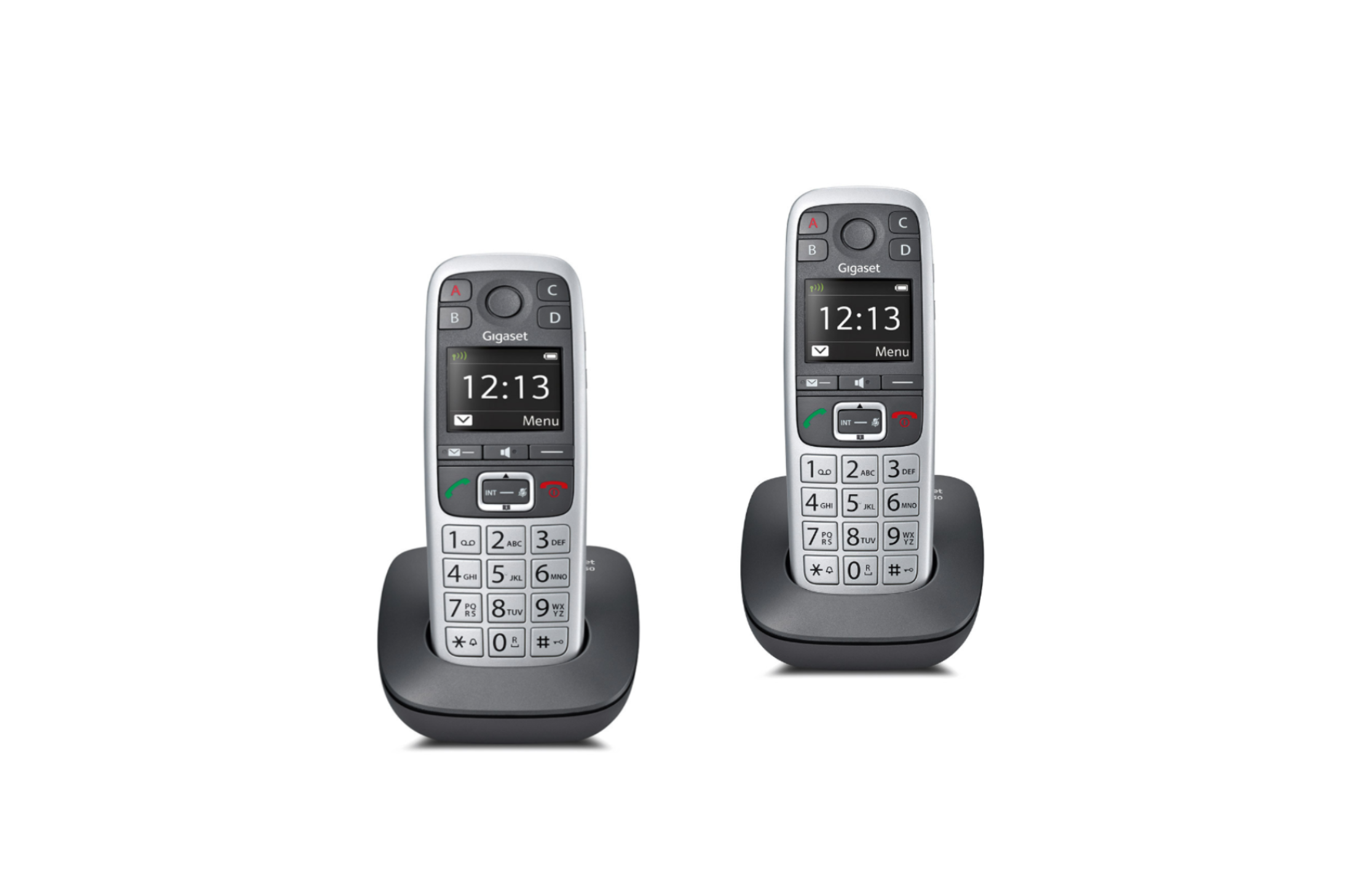 Gigaset E560 DUO Téléphones sans fil conforts