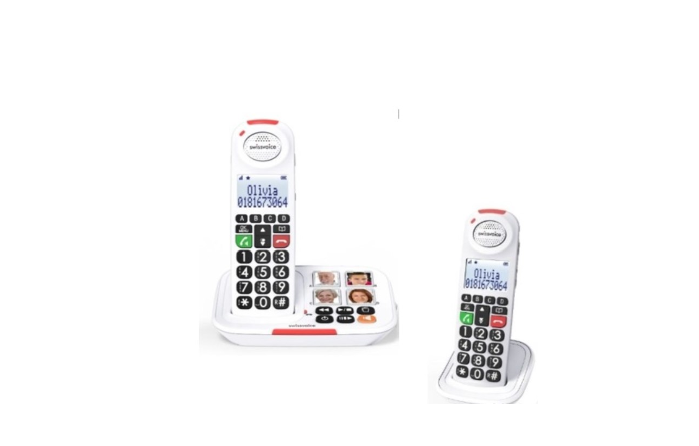 Swissvoice Xtra 2155 Duo Téléphone Sans Fil Confort